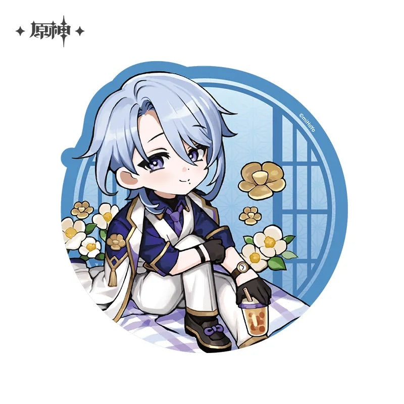 Court of Outing Chibi Character Series Mousepad