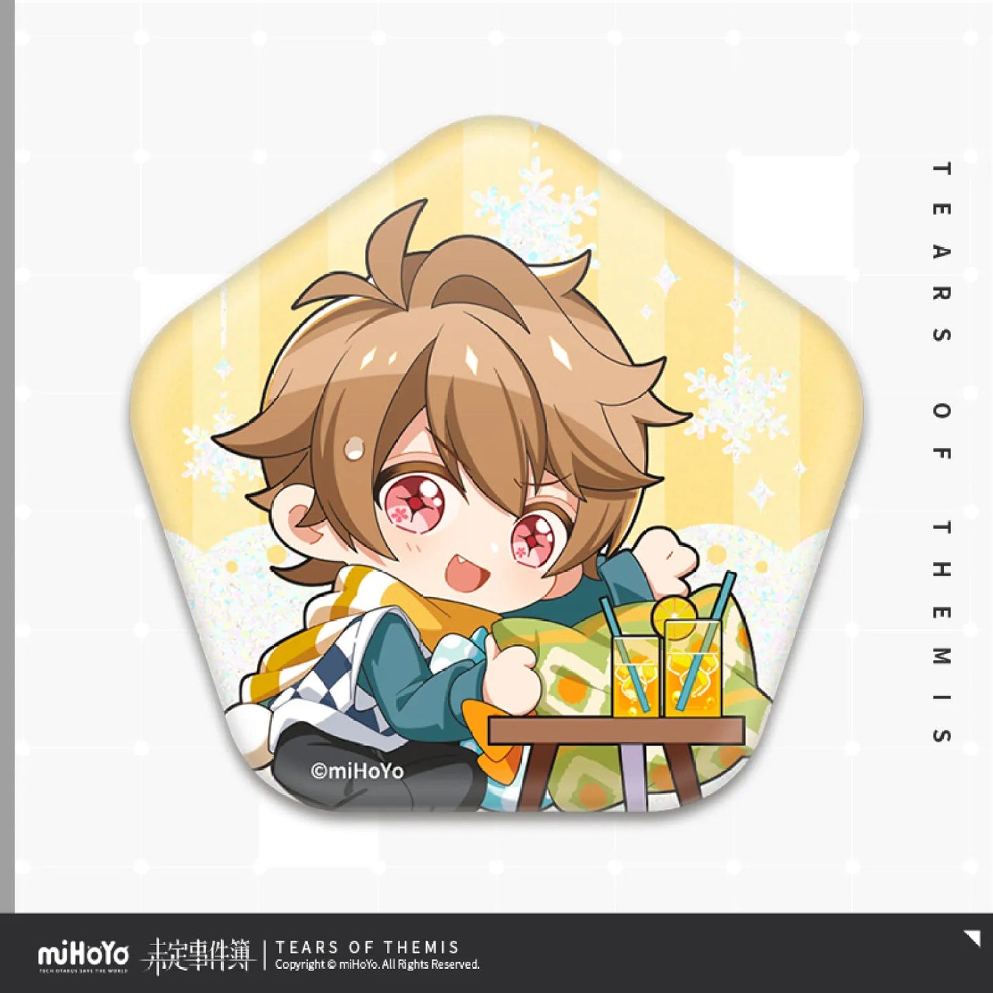 Dong Ri Nuan Yi Series Chibi Tinplate Badge