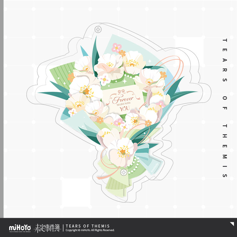 Forever Begins With You Ver. Bouquet Acrylic Photo Frame