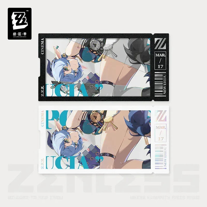 Zenless Zone Zero Mindscape Cinema Series Collection Cardboard Set Spook Shack Lucia Elowen ACG Go Anime www.acg-go.com Alice Thymefield, Art Decor, Komano Manato, Lucia Elowen, Ukinami Yuzuha, Yidhari