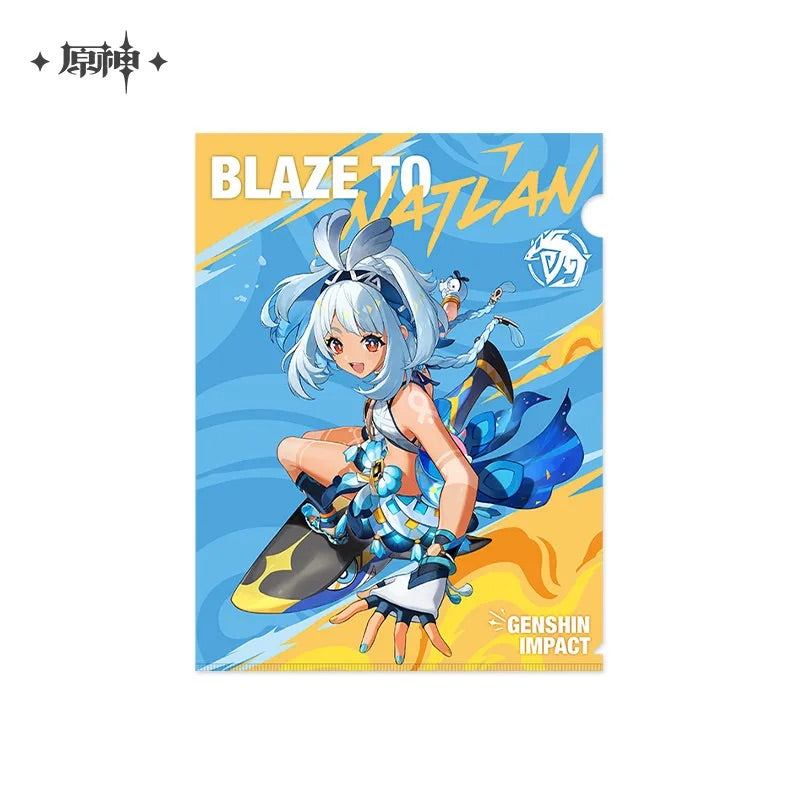 Blaze to Natlan Series Artwork Peripherals