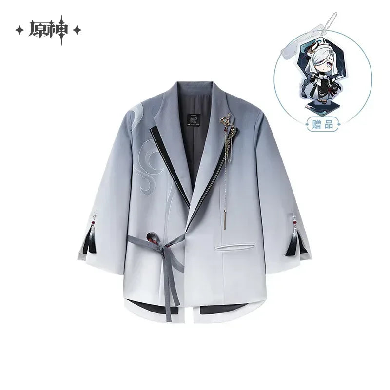 Genshin Impact Shenhe Theme Impression Series Casual Jacket L ACG Go Anime www.acg-go.com Apparel, Genshin Impact, Jacket, Shenhe