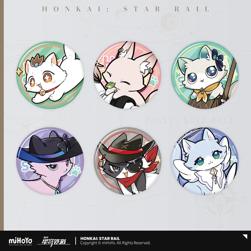 Little Cat Series Mini Badge Set Vol. 5 Honkai: Star Rail (Not For Sale) Badge Set ACG Go Anime www.acg-go.com Badge, Freebie