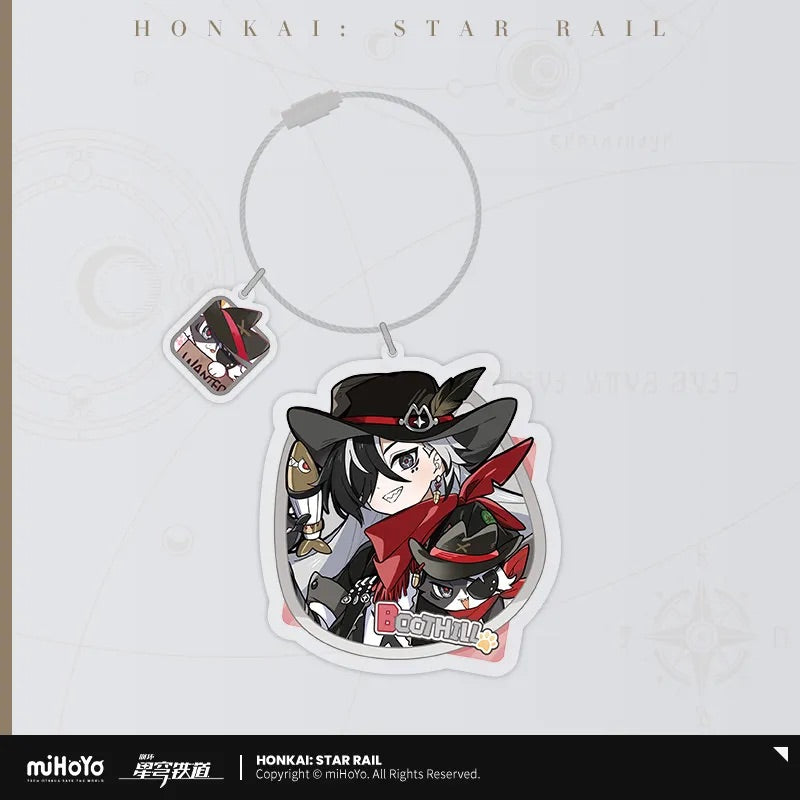 Little Cat Series Acrylic Keychain