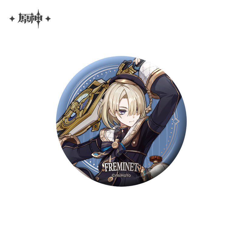 Genshin Impact Fatui Character Badge