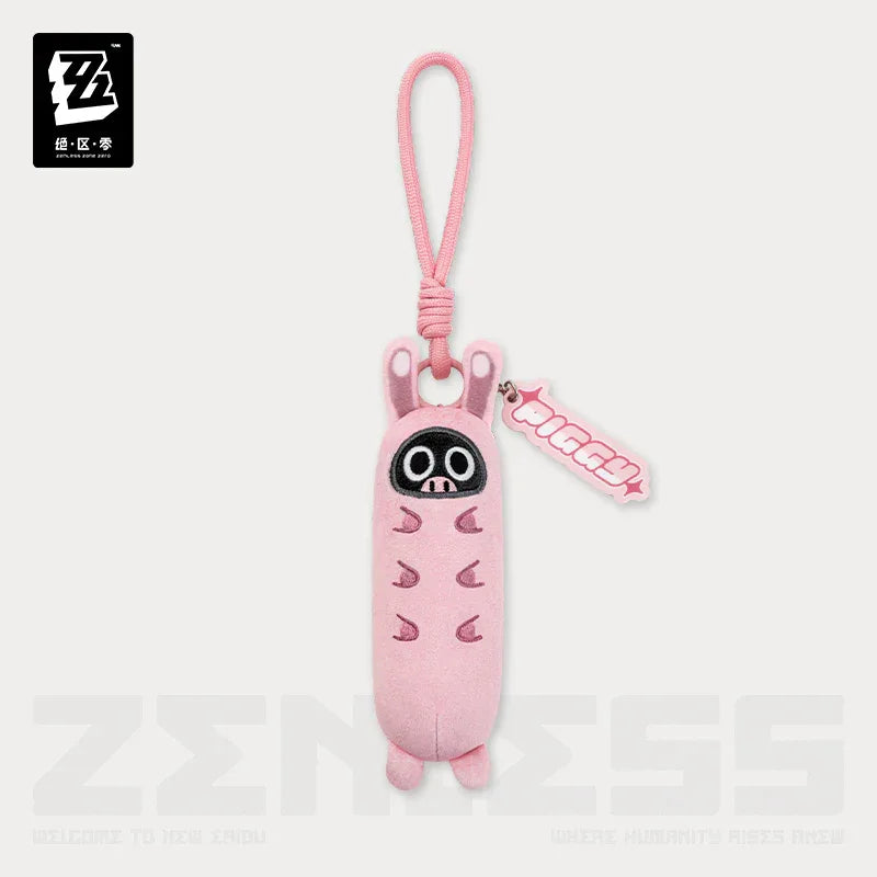 Pass Series Bangboo Plush Mini Long Pendant Zenless Zone Zero Piggy ACG Go Anime www.acg-go.com Bangboo, Pendant & Keychain, Zenless Zone Zero