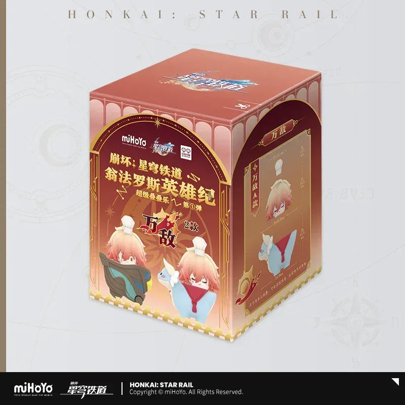 Honkai: Star Rail Ompallos Hero Chronicles Series Super Jenga Mystery Box Mydei Set ACG Go Anime www.acg-go.com Aglaea, Anaxa, Art Decor, Castorice, Hyacine, Mydei, Mystery Box, Phainon, Tribbie