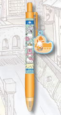 Sanrio Characters Onsen Series Ballpoint Pen With Acrylic Parts