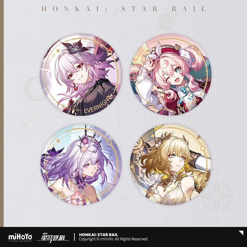 The Remembrance Character Warp Artwork Tinplate Badge