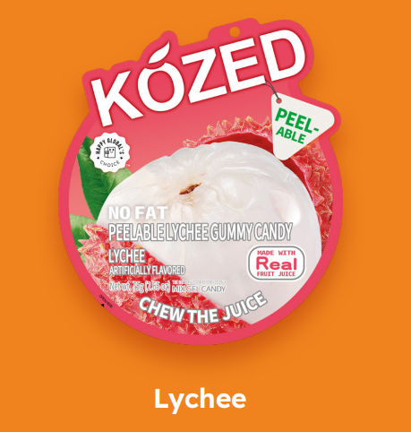 Kózed Peelable Gummy Candy (8 Flavors)
