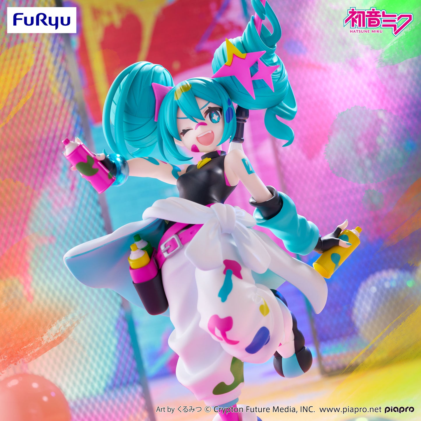 Hatsune Miku Trio-Try-iT Series Paint Girl Ver. Figure