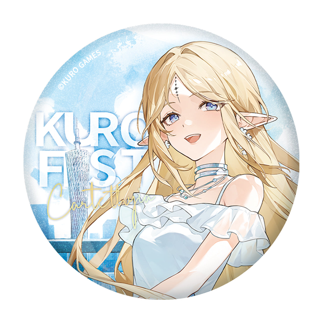 FEST Carnival Series Tinplate Badge (Rover, Jinhsi, Cartethyia)