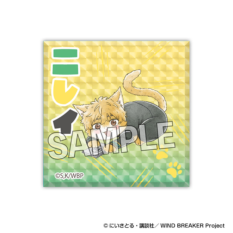 Wind Breaker Cat Ver. Glittering Acrylic Block
