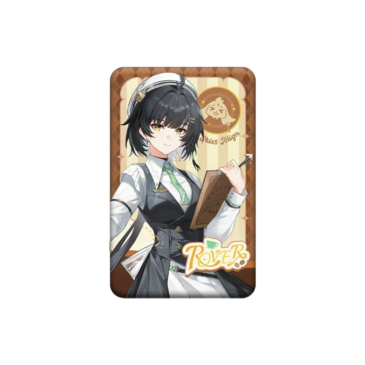 Wuthering Waves When the Skies Align Theme Rover Square Badge Female Rover ACG Go Anime www.acg-go.com Badge, Female Rover, Male Rover, Wuthering Waves