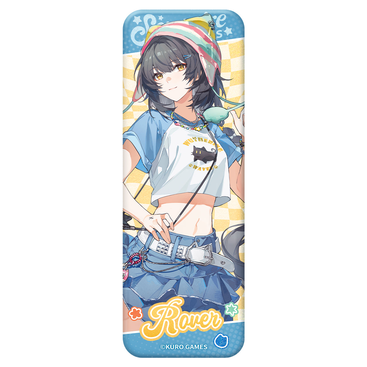 Somnoire Echoes Series Square Tinplate Badge (Rover, Cartethyia, Lupa)
