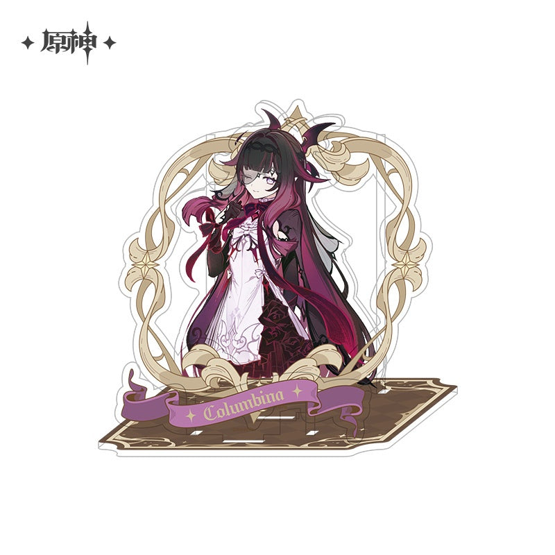 Genshin Impact Tabletop Theater Series Badge / Stand / Paper Goods