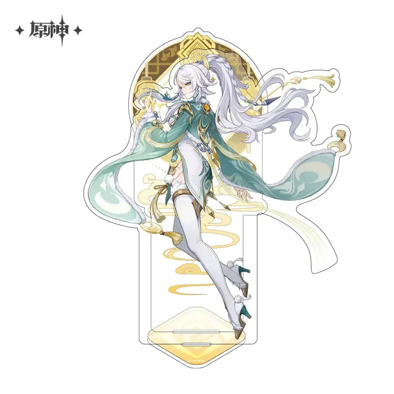 Genshin Impact Liyue Character Stand Zibai ACG Go Anime www.acg-go.com Baizhu, Beidou, Character Artwork, Chongyun, Ganyu, Hu Tao, Jiaming, Keqing, Lanyan, Ningguang, Qiqi, Shenhe, Stand, Xiangling, Xianyun, Xiao, Xingqiu, Xinyan, Yanfei, Yaoyao, Yelan, Yun Jin, Yunjin, Zhongli, Zibai