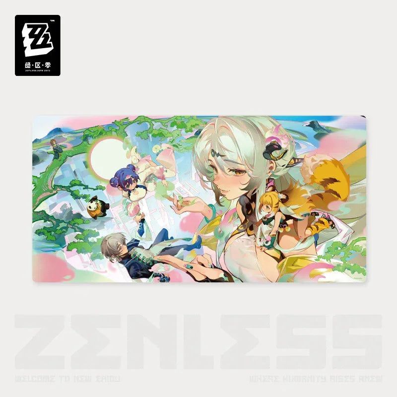 Zenless Zone Zero Concerto Channel Series Clouds and Mist Destination Merch Mouse Pad ACG Go Anime www.acg-go.com Art Decor, Badge, Belle, Ju Fufu, Mouse Pad, Postcard, Stand, Wise, Yixuan, Zenless Zone Zero