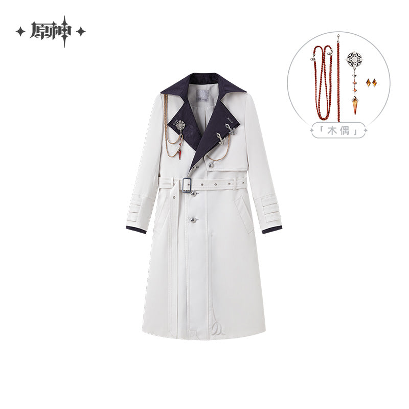Frost and Flame Series Fatui Harbinger Impression Long Coat