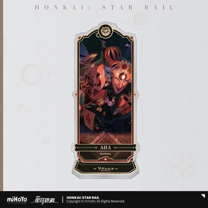 Honkai: Star Rail Fable Of Stars Series Quicksand Stand Vol.1 Aha ACG Go Anime www.acg-go.com Aha, Fuli, IX, Lan, Nanook, Qlipoth, Stand, Yaoshi