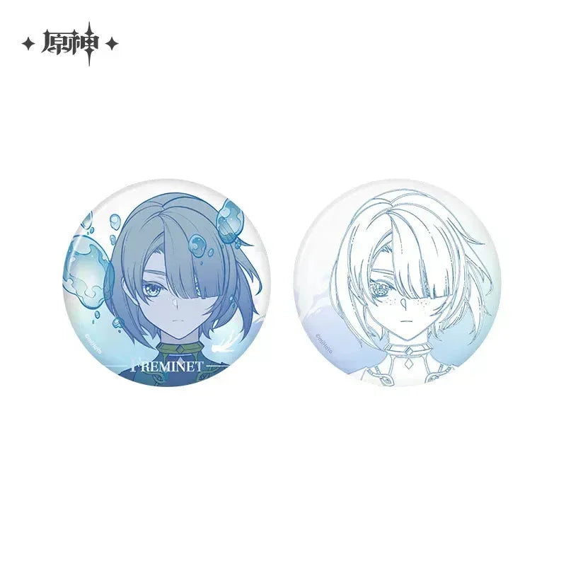 Genshin Impact Thelxie's Fantastic Adventures Series Merch Badge ACG Go Anime www.acg-go.com Art Decor, Badge, Pendant & Keychain, Stand