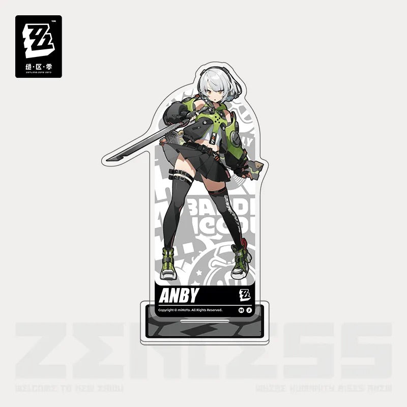 artwork series cunning hares aka gentle house acrylic standee ACG GO