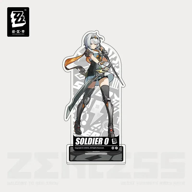 Zenless Zone Zero Artwork Series Faction Unknown Acrylic Stand Anby Demara (SP) ACG Go Anime www.acg-go.com Anby Demara, Jane Doe, Stand