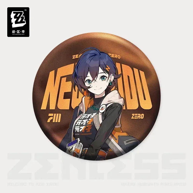 Zenless Zone Zero Artwork Series Random Play (Phaethon, Proxies, Poxy) Tinplate Badge Belle ACG Go Anime www.acg-go.com Badge, Belle, Wise