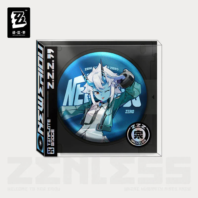 Artwork Series Section 6 Tinplate Badge Zenless Zone Zero Soukaku ACG Go Anime www.acg-go.com Badge, Hoshimi Miyabi, Soukaku