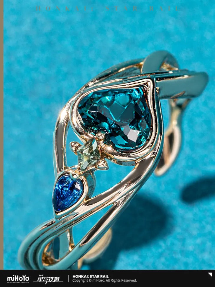 aventurine theme impression series ring set ACG GO