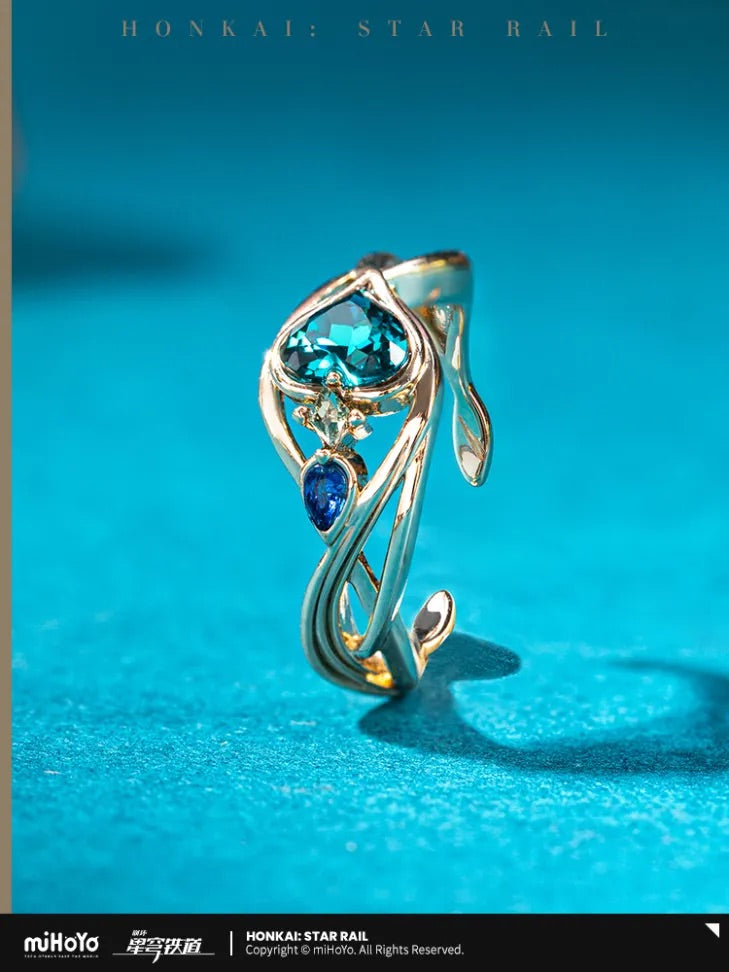 aventurine theme impression series ring set ACG GO