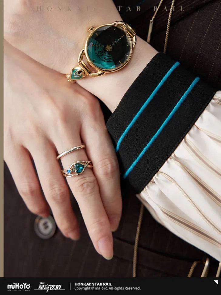 aventurine theme impression series ring set ACG GO