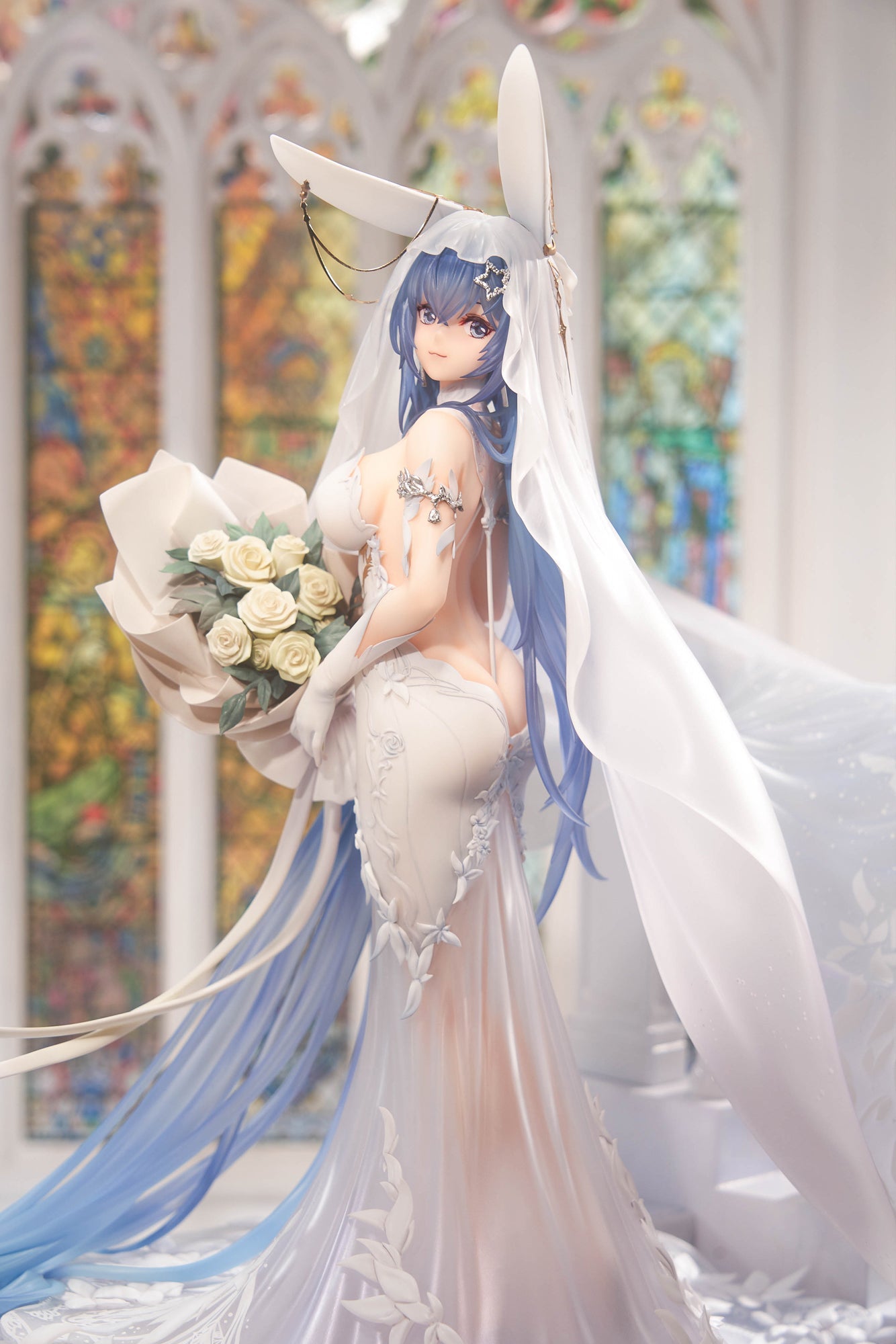 azur lane new jersey white ceremony ver 1 7 static figure ACG GO