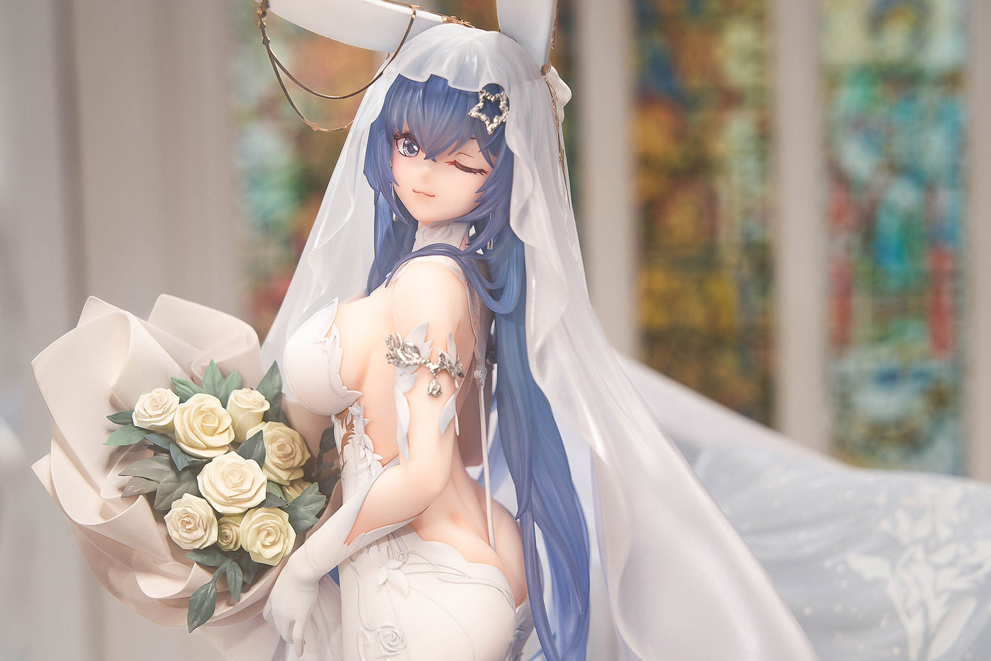 azur lane new jersey white ceremony ver 1 7 static figure ACG GO
