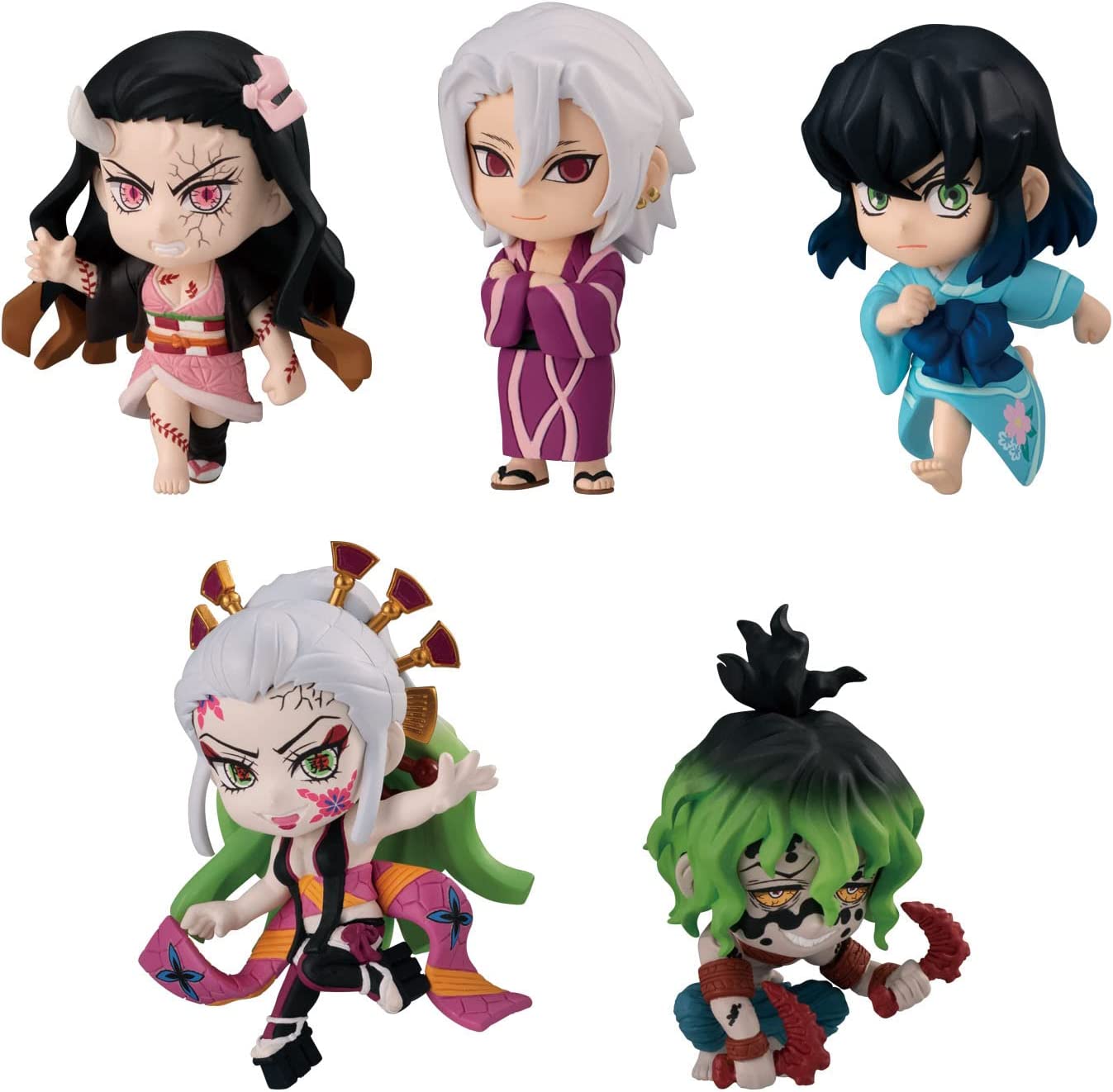 bandai demon slayer kimetsu no yaiba adverge motion 5 little figure ACG GO