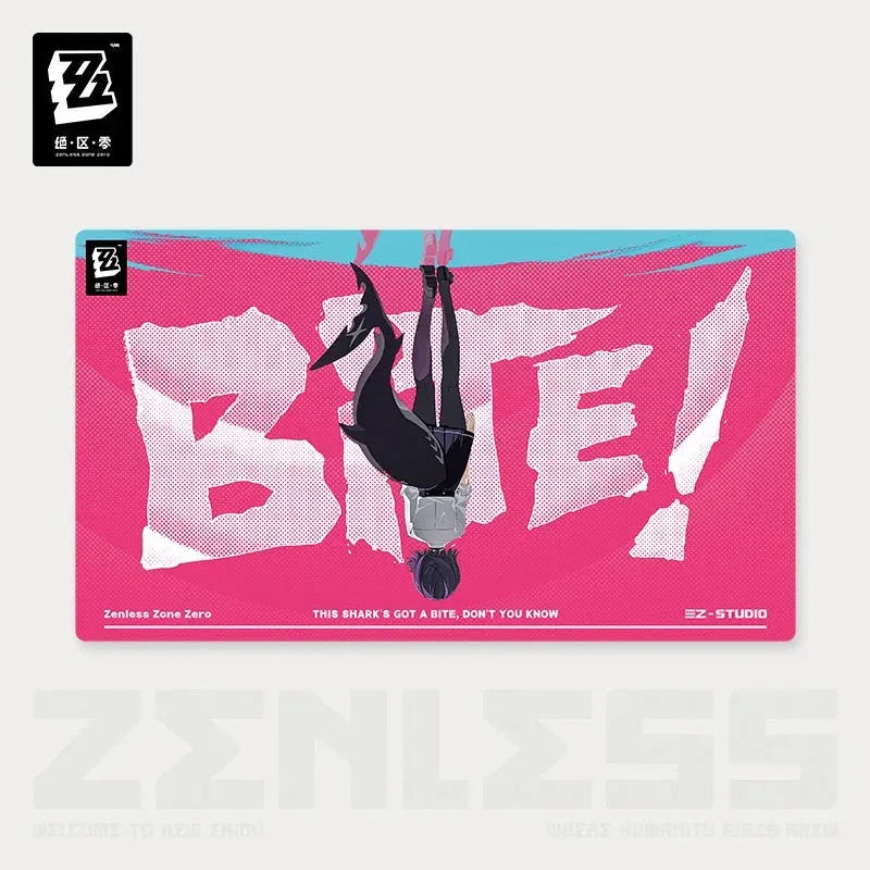 BITE! Jaw Series Mousepad Zenless Zone Zero Ellen Joe ACG Go Anime www.acg-go.com Electronics, Ellen Joe, Gaming Mouse Pad