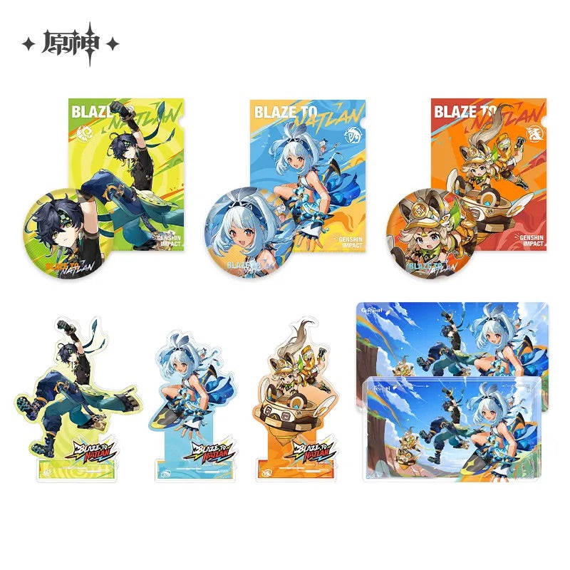 blaze to natlan series artwork peripherals ACG GO