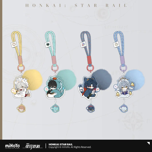 boys dormitory series chibi acrylic keychain ACG GO