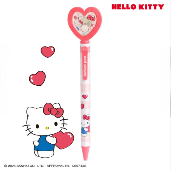 Sanrio Characters Heart Locket Pen