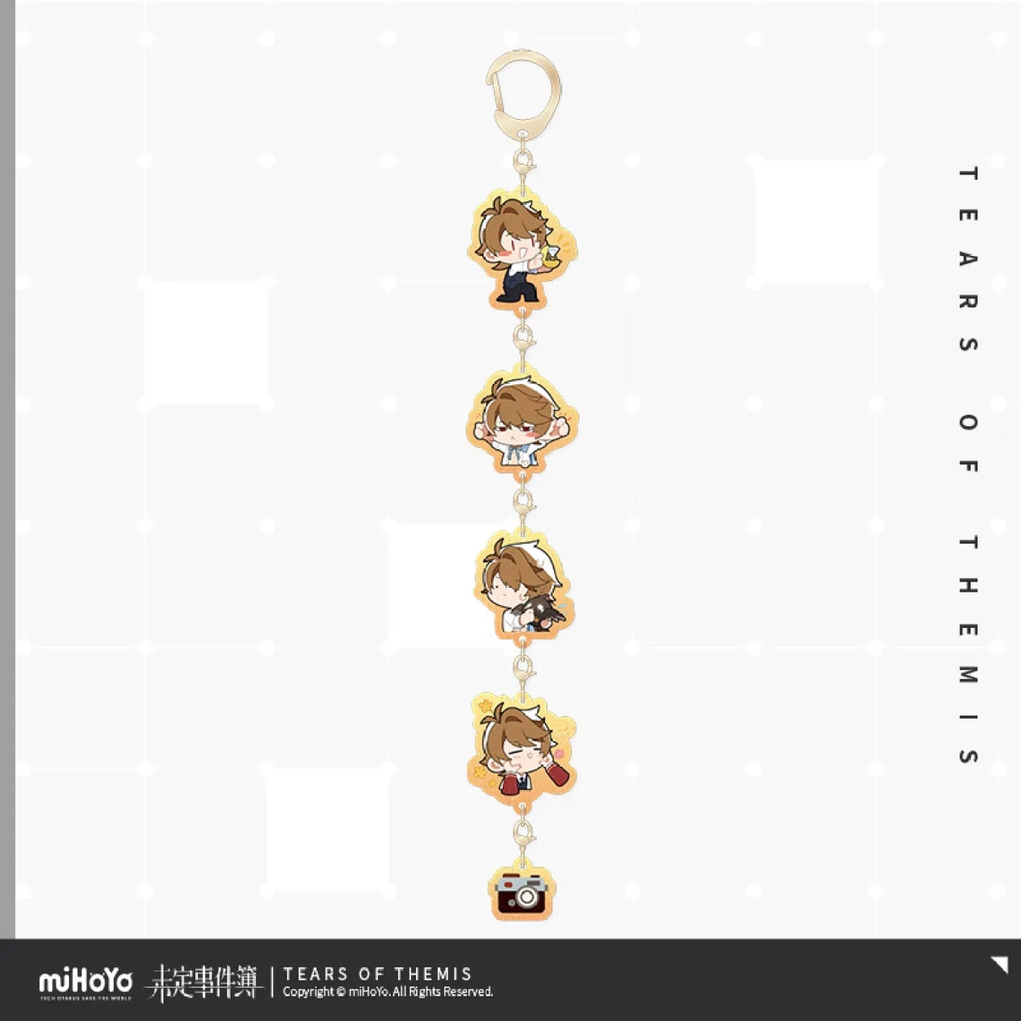 Yue Ding Zhi Ri Series Chibi Acrylic Keychain