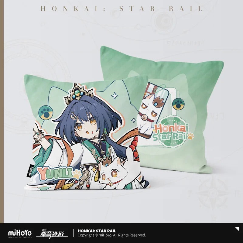 Little Cat Series Square Pillow