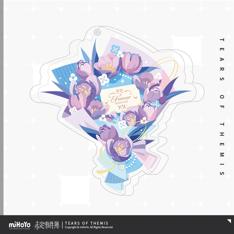 Forever Begins With You Ver. Bouquet Acrylic Photo Frame
