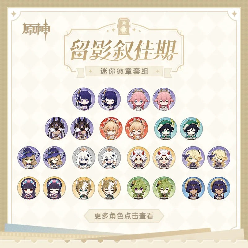 capturing the good times series mini badge set ACG GO
