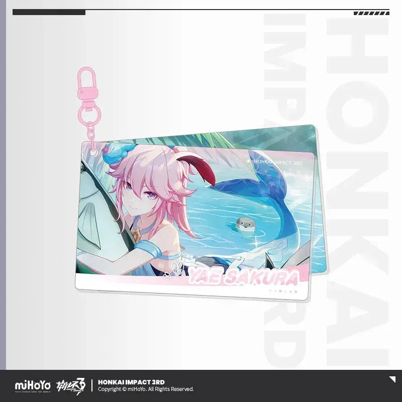 Honkai Impact 3rd CG Series Acrylic Photo Card Yae Sakura ACG Go Anime www.acg-go.com Elysia, Honkai Impact 3rd, Hua, Kiana, MEI, Mobius, Photo Card, Songque, Theresa