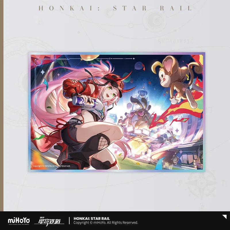 Interstellar Journey Series Acrylic Shikishi Cardboard