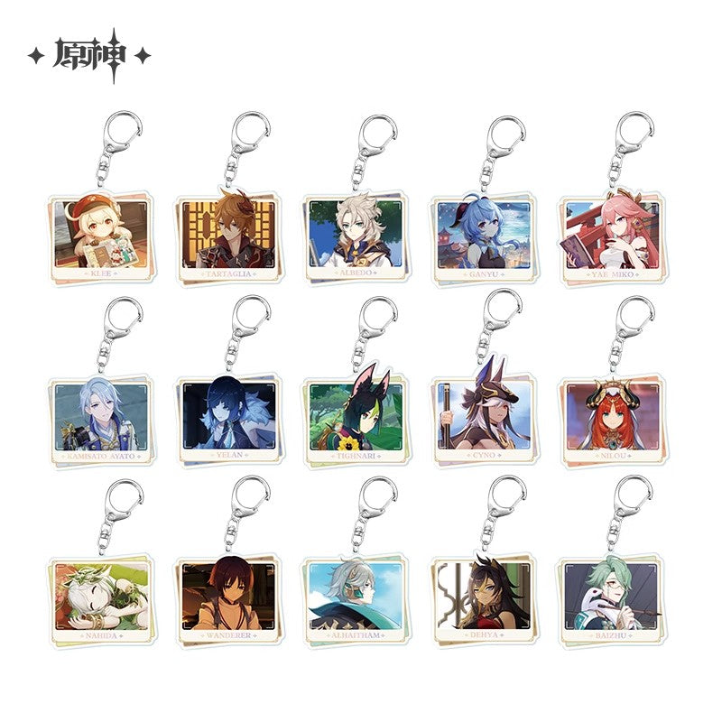 character pv series acrylic keychain natlan ACG GO