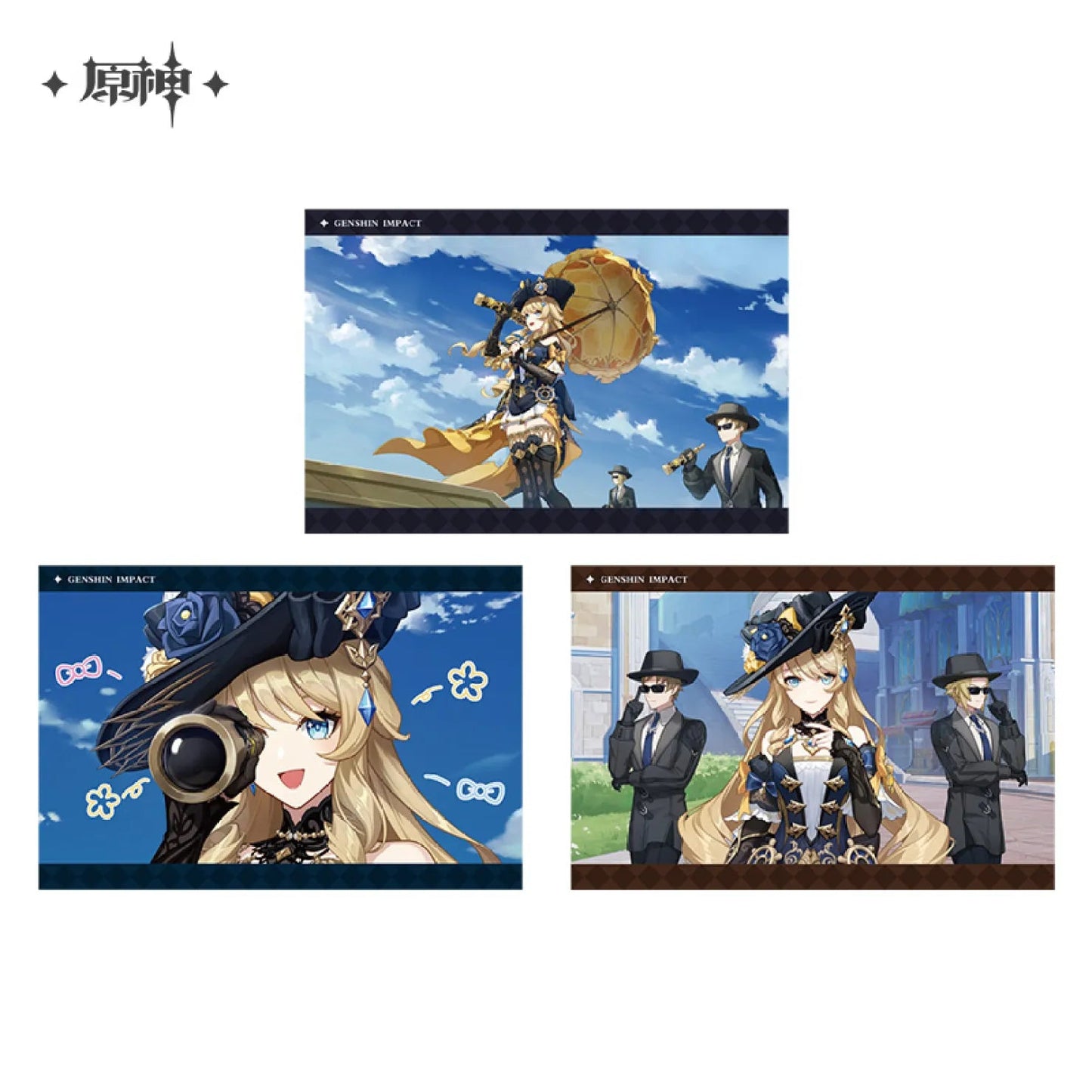character pv series photo card and album fontaine ACG GO