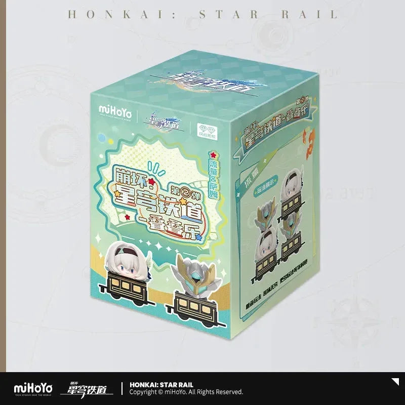 Honkai: Star Rail Chibi Jenga Mystery Box Vol.2 Firefly (2pc) ACG Go Anime www.acg-go.com Acheron, Argenti, Aventurine, Dr. Ratio, Figure, Firefly, Kakavasha, March 7th, Mystery Box, Sam