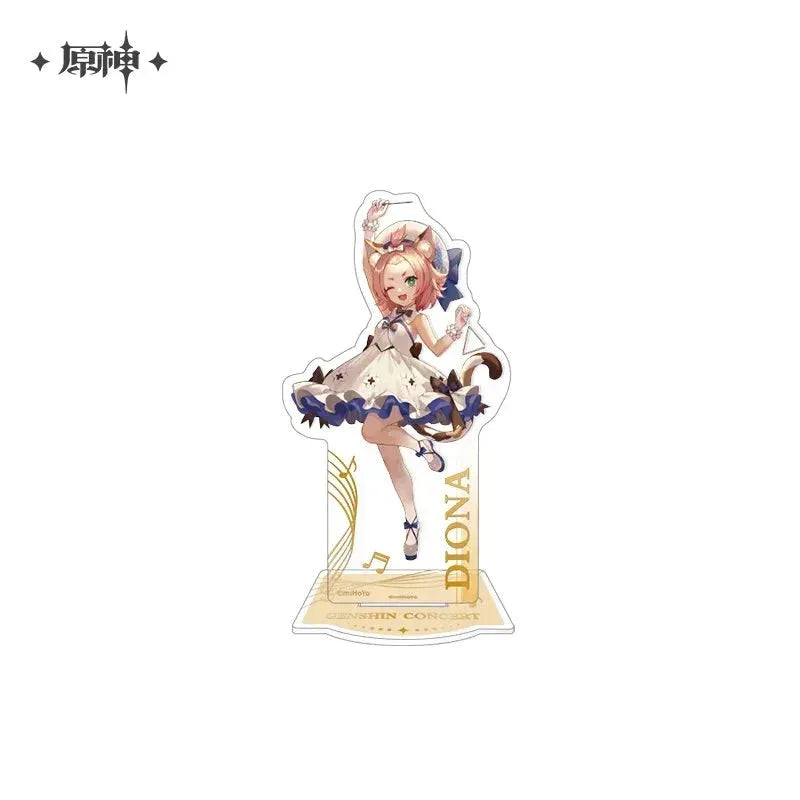 Genshin Impact Concert 2023 Series Character Stand Diona ACG Go Anime www.acg-go.com Albedo, Diona, Eula, Ganyu, Stand, Tartaglia, Xiao, Zhongli
