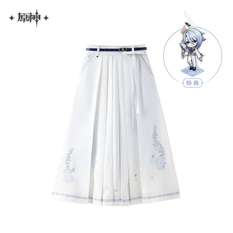 Kamisato Ayato Theme Impression Series Long Pleated Skirt
